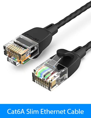Vention RJ45 Connector Cat6 Cat5e Ethernet Cable Extender Adapter Female to Female Extension for Ethernet Cable RJ45 Coupler