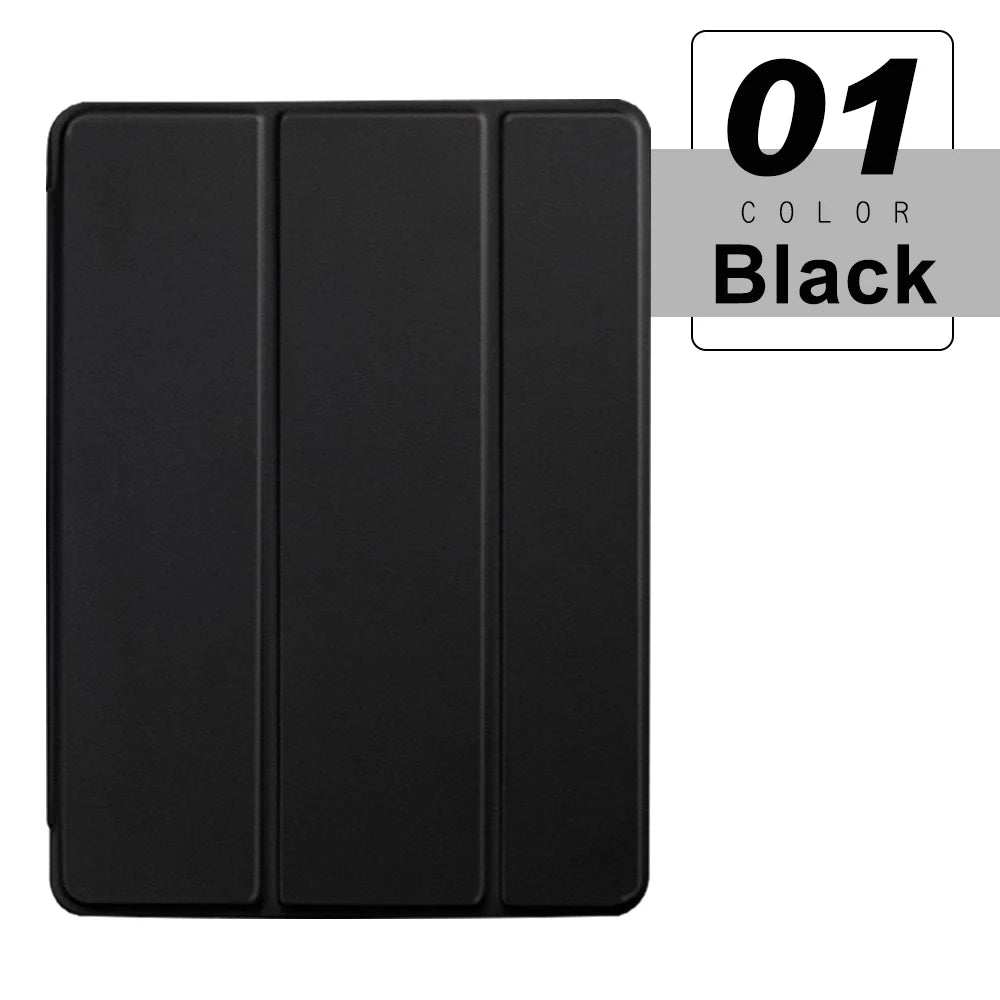 Flip Tablet Case For iPad 9.7 2017 2018 Funda PU Leather Smart Cover For iPad 5th 6th Generation A1822 A1823 A1893 Folio Capa
