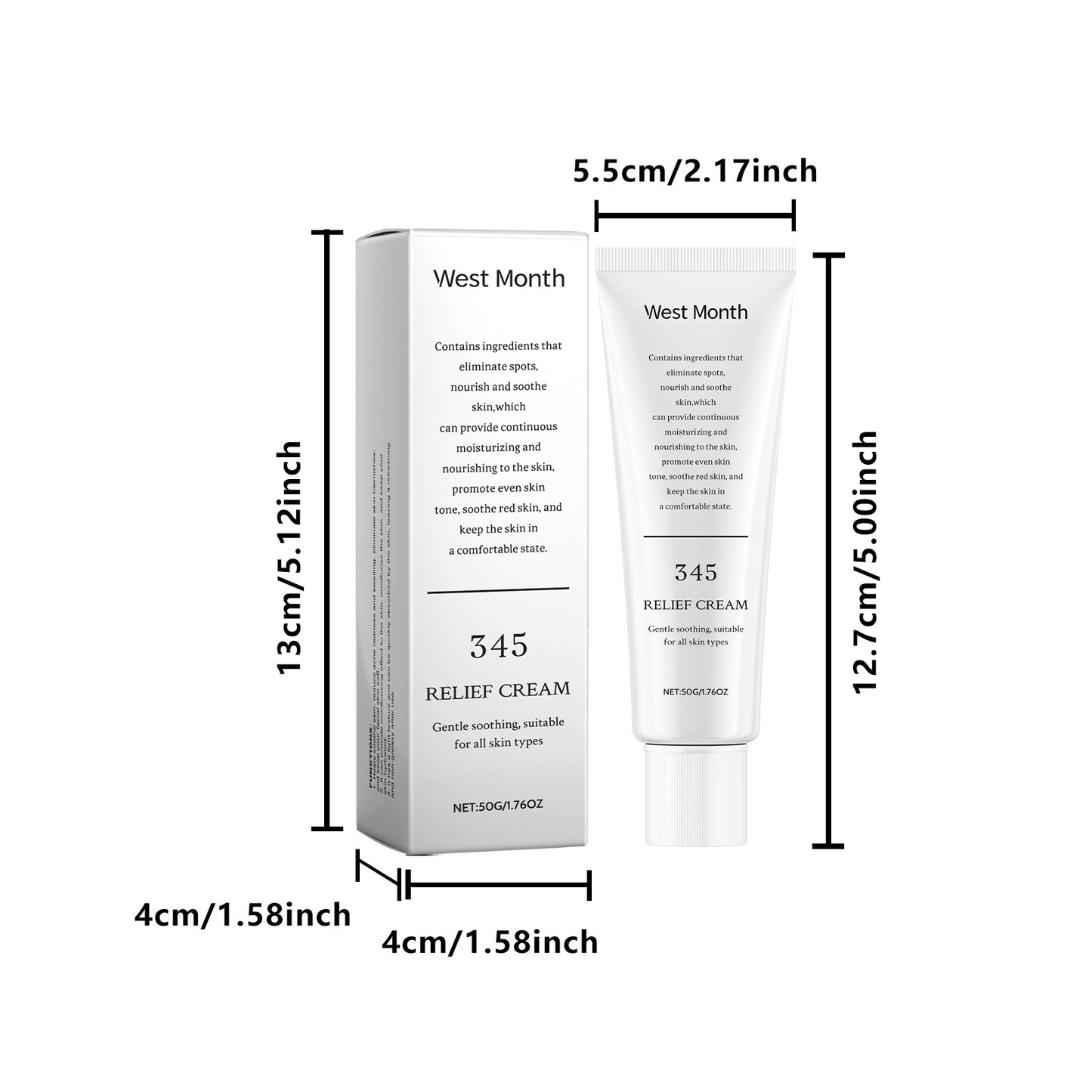 Acne Removal Cream Repair Redness Lighten Pimple Spots Shrink Pore Oil Control Whitening Smoothing Moisturizing Facial Skin Care