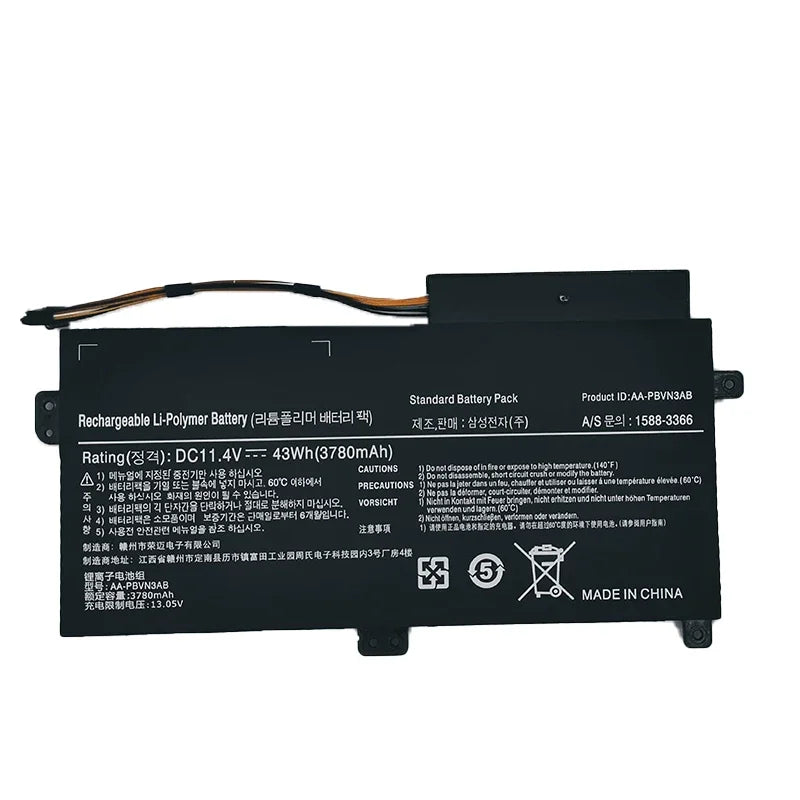 Damaite AA-PBVN3AB Battery For SAMSUNG NP370R4E NP370R5E NP370R5V NP450R4E NP450R5E NP450R4V NP450R5V NP470R5E NP510R5E Laptop