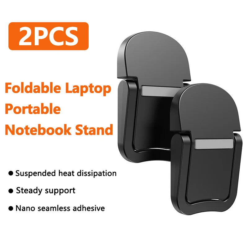 Foldable Laptop Stand Portable Notebook Support Base Holder Adjustable Riser Cooling Bracket Universal for Laptop Tablet