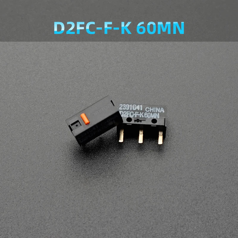 2pcs Mouse Micro switch Microswitch D2FC-F-K 60MN suitable for Logitech G304 305 G403 G502 G603 G703 G900 G903 D2FC-F-7N 10M 20M