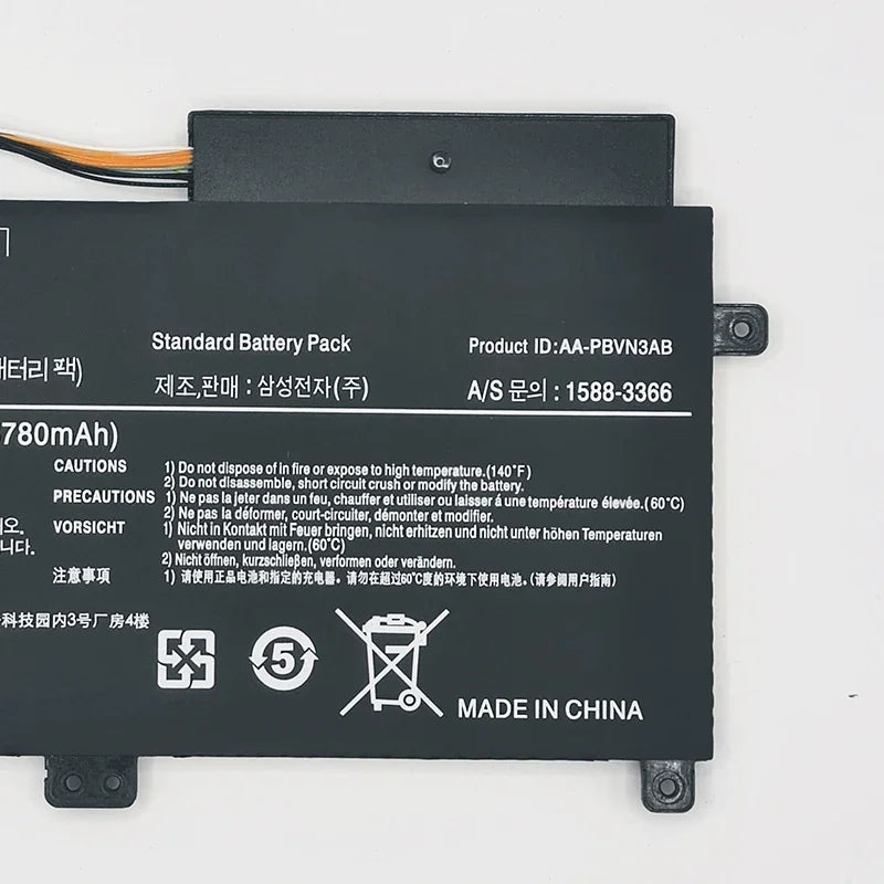Damaite AA-PBVN3AB Battery For SAMSUNG NP370R4E NP370R5E NP370R5V NP450R4E NP450R5E NP450R4V NP450R5V NP470R5E NP510R5E Laptop