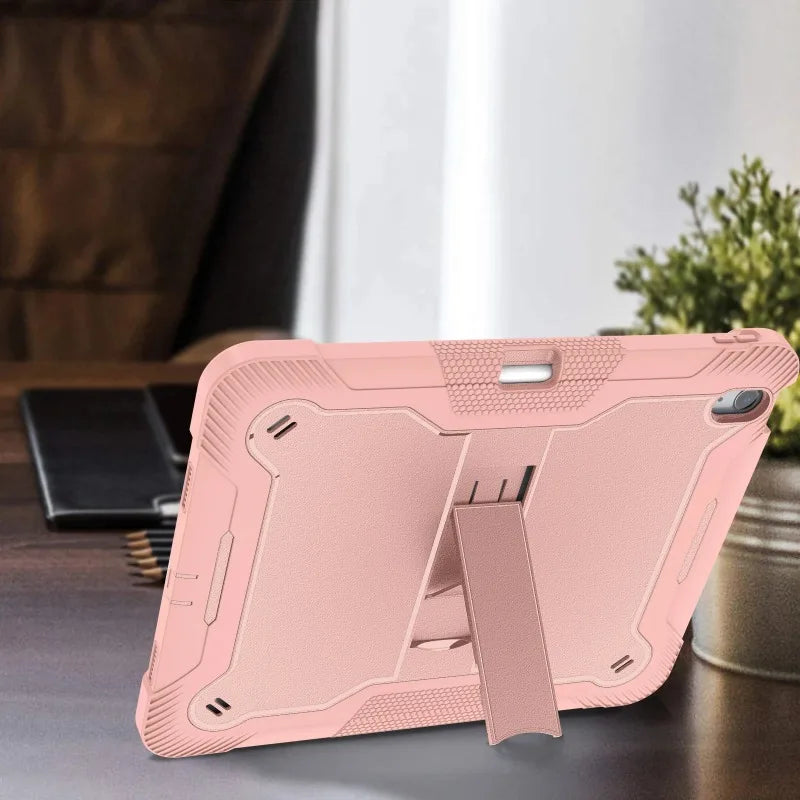 Armor Stand Back Case for IPad Air 13 Pro 13 Inch 2024 M2 M4 Tablet Cover for IPad Pro 12.9 2022 2021 2020 2018 Protective Cases