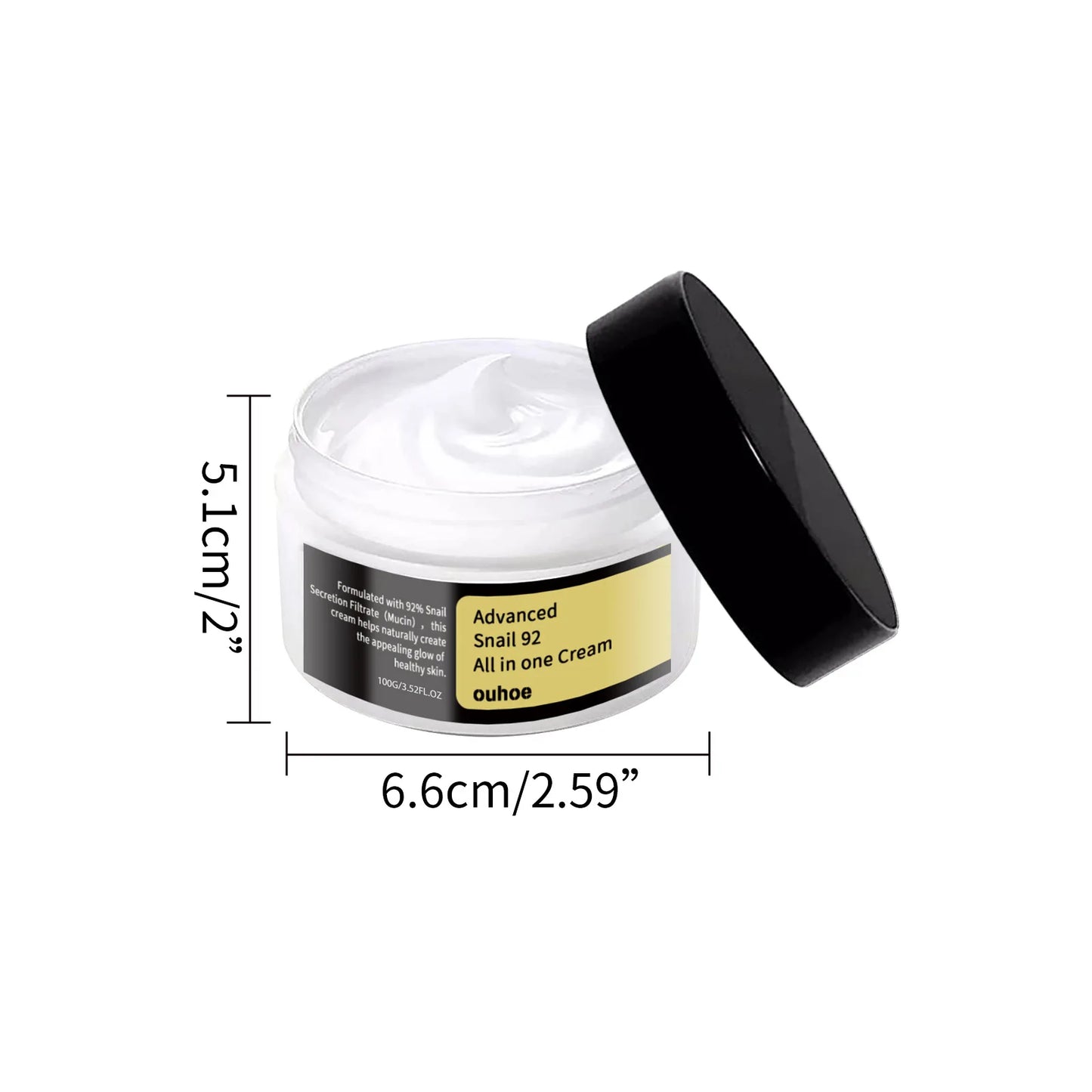 Advanced Snail Face Serum Cream Moisturizer Anti A-ging Face Lifting Firming Nourishing Repair Snail Cream Smooth Skin Care