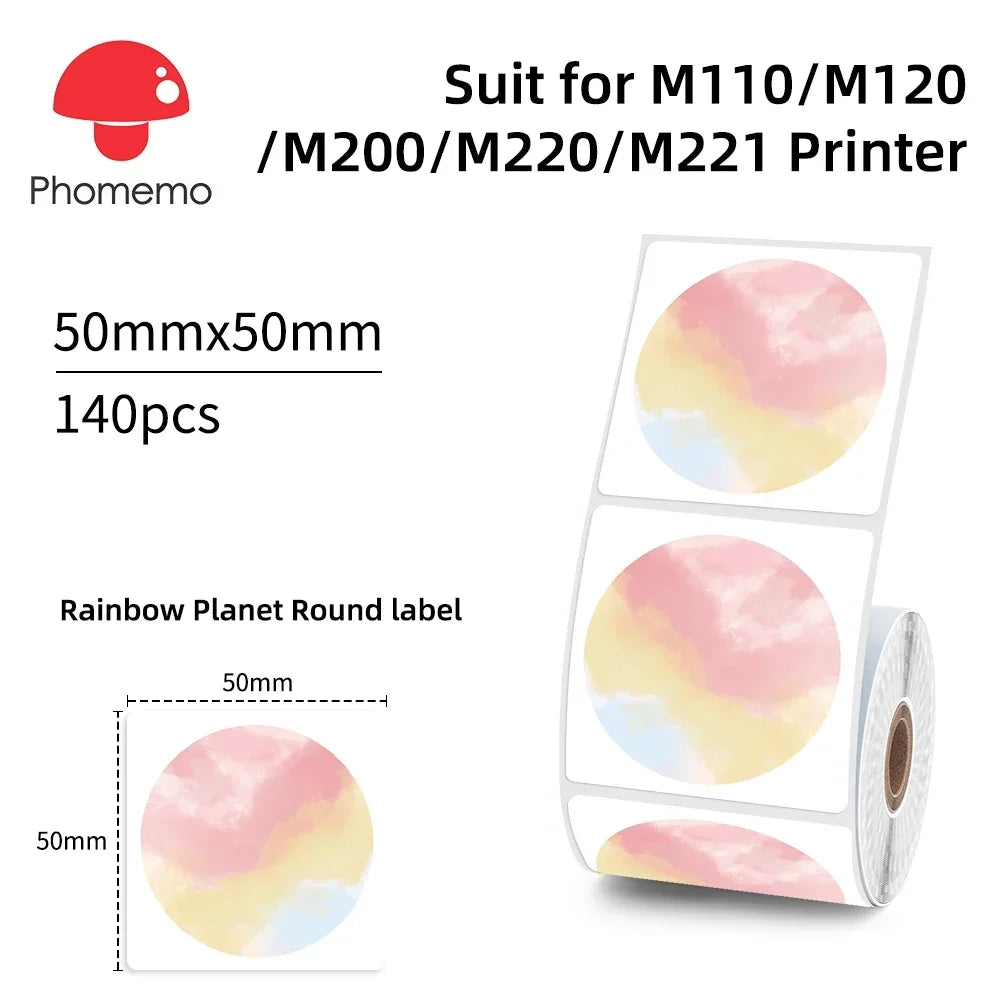 Phomemo M200 Bluetooth Thermal Label Printer Sticker Label Maker for Small Businesses Shipping and Address Labels (20-75mm)