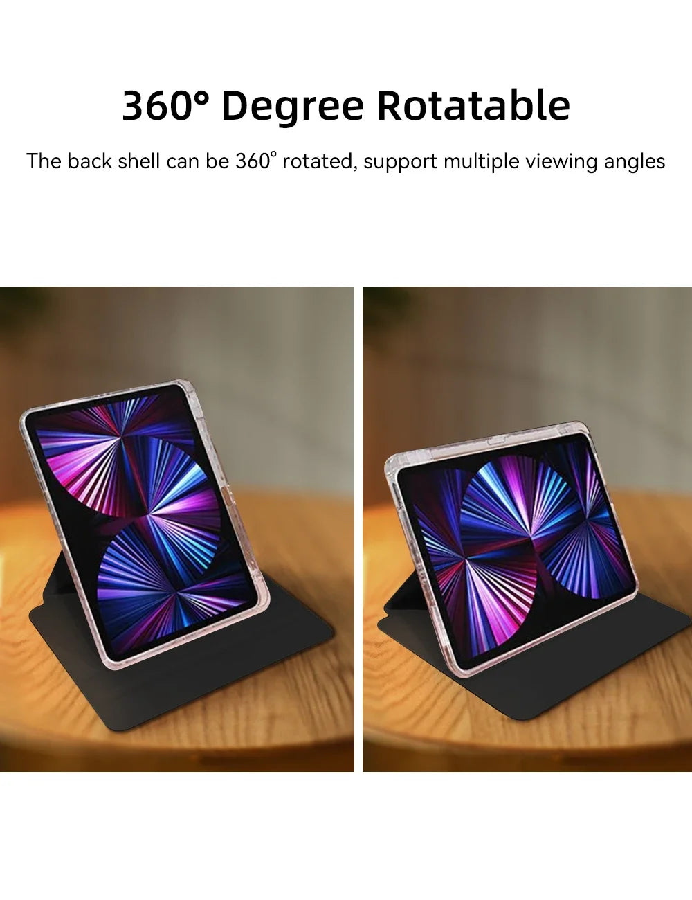 For ipad Case for Air 11 13 2024 M2 Pro 11 13 M4 Pro 11 4th 12.9 Mini 6 9th 10th Generation iPad 10.9in 10.2in 9.7in Tablet