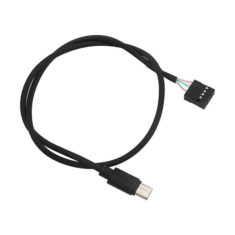 50CM 5Pin to TYPE-C Cable for Computer Mainboard Data Cable for 3.5 inch 5 inch USB Type-C Secondary Screen