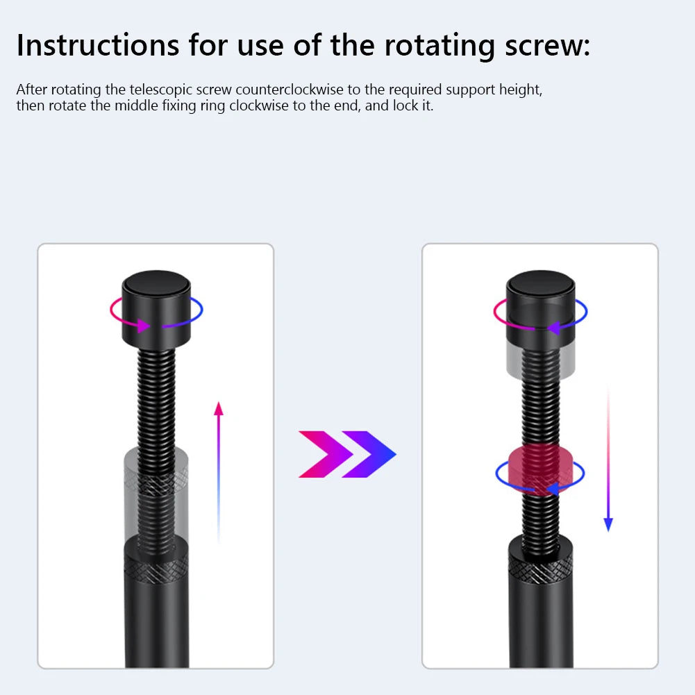 Graphics Card GPU Holder Support Adjustable Rotary Screw Aluminum Alloy Video Card Sag Bracket Jack Desktop PC Case Accessories