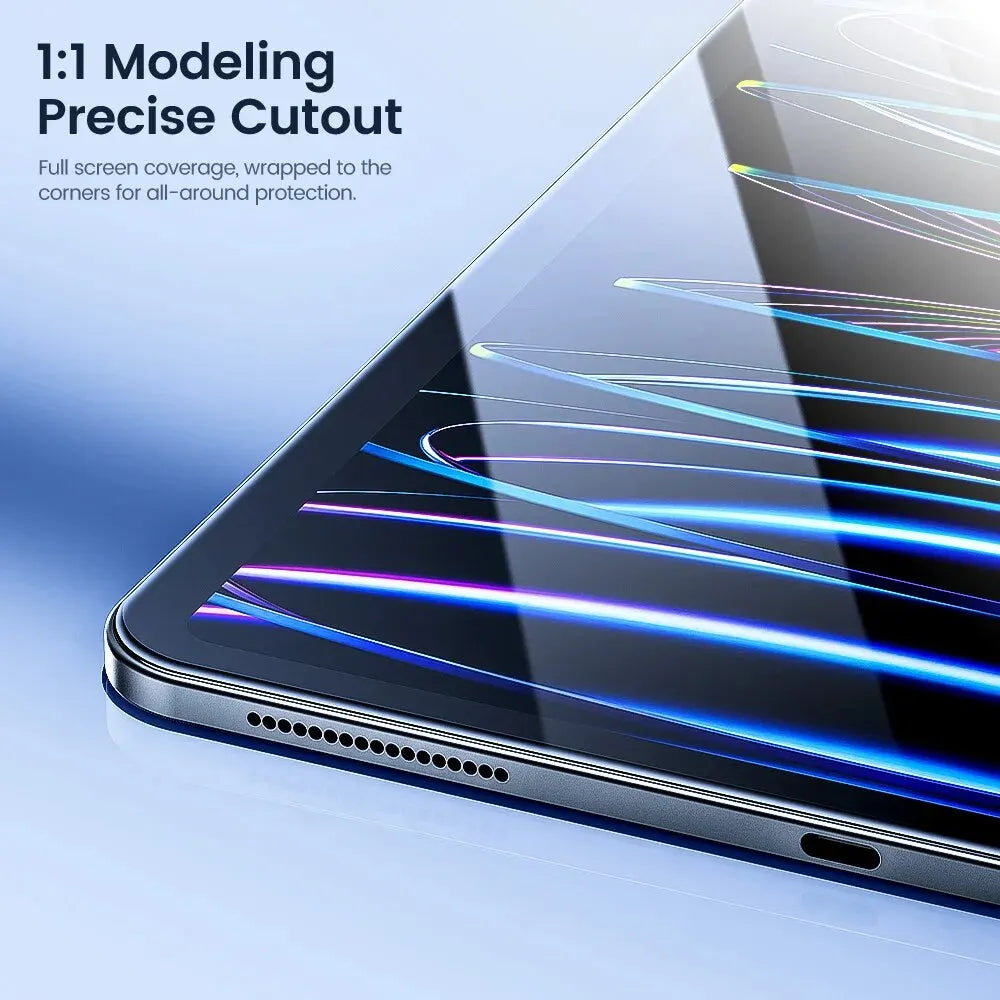 Toocki 2pcs Clear Screen Protector For Ipad 9 8 7 6 5 9th Generation 8th 7th Tempered Glass For Ipad Pro 12.9 11 10.2 Air 5 4