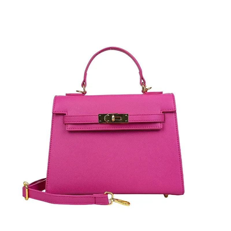 Fashionable Crossbody Bag For Women, High-Quality Luxury Designer Handbag With Gold Hardware, Durable & Stylish