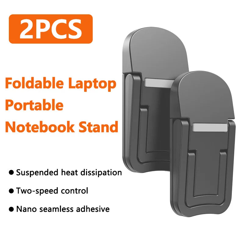 Foldable Laptop Stand Portable Notebook Support Base Holder Adjustable Riser Cooling Bracket Universal for Laptop Tablet