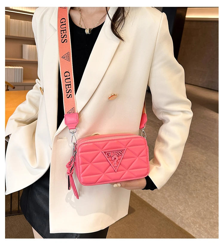 Stylish Leather Crossbody Bag For Women Fashion Shoulder Handbag Ladies Designer Tote Elegant Purse