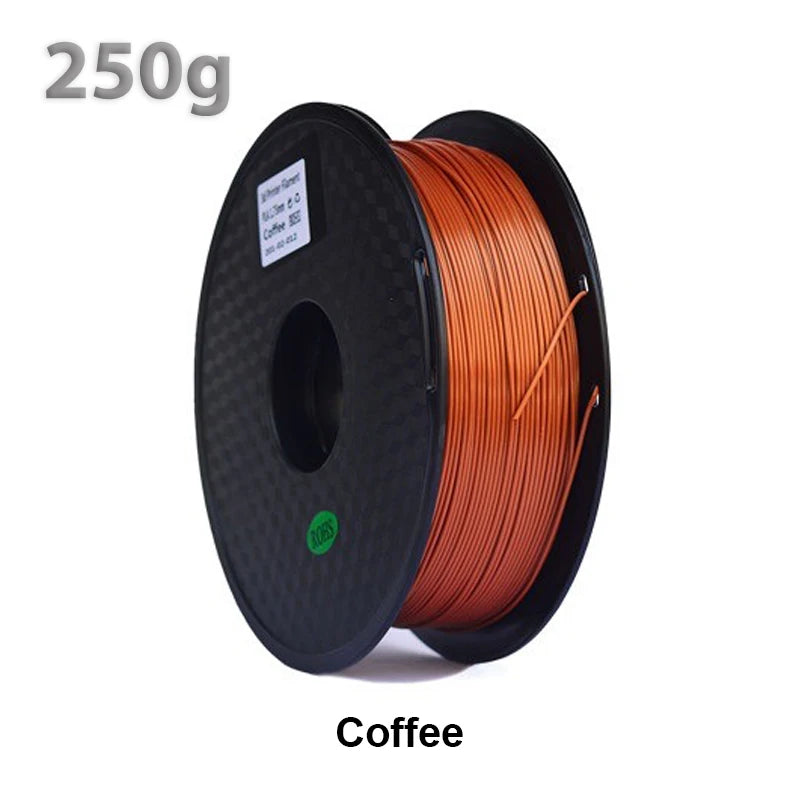 250g 1.75mm 3D Printer Filament PLA Purple Green Red Black Blue Grey wire Vacuum Packaging For 3D Printing Fliament Supplies