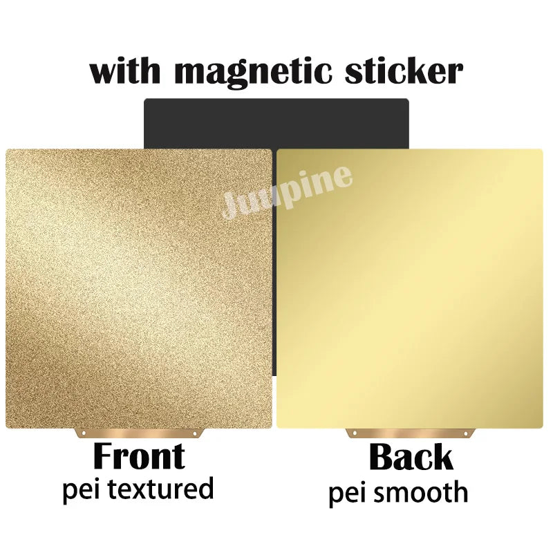 For Artillery Genius / Pro Build Plate For Artillery Hornet PEY PEO PET PEI Sheet 235x235 Magnetic Spring Steel Sheet Heat Bed