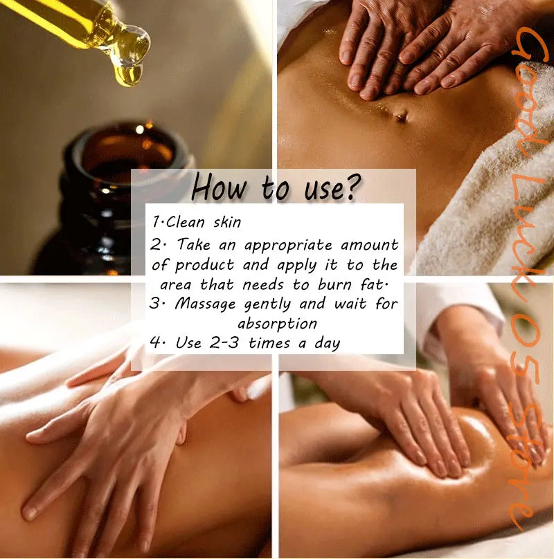 Lose Weight Fast Fat Burning Massage Oil Slmming Product