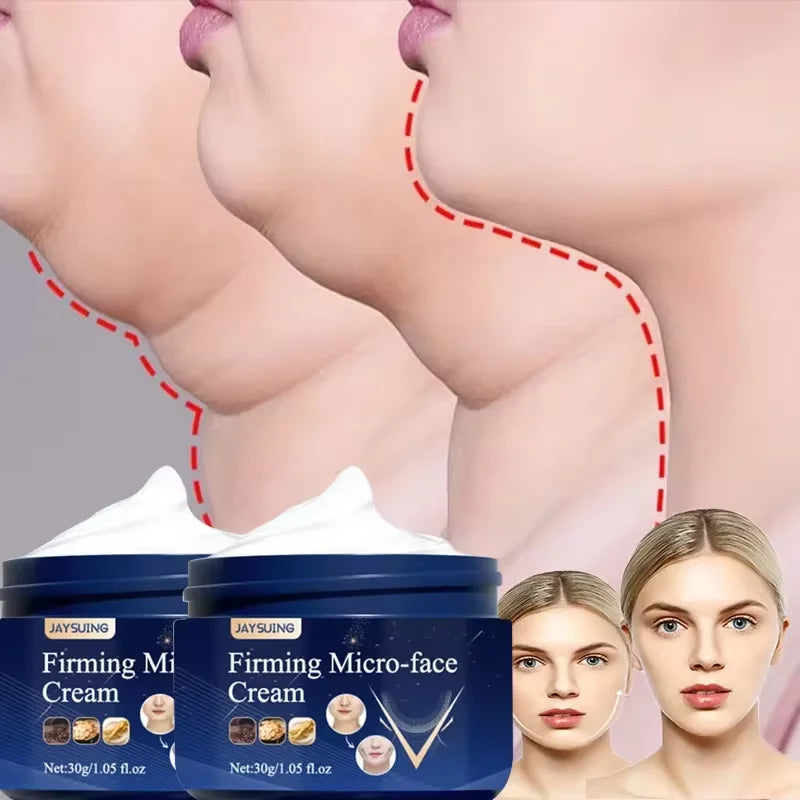V-Shape Face Slimming Cream Remove Double Chins Firming Lifting Up V Cheek Fat Burning Anti-aging Shaping Massage Care Products
