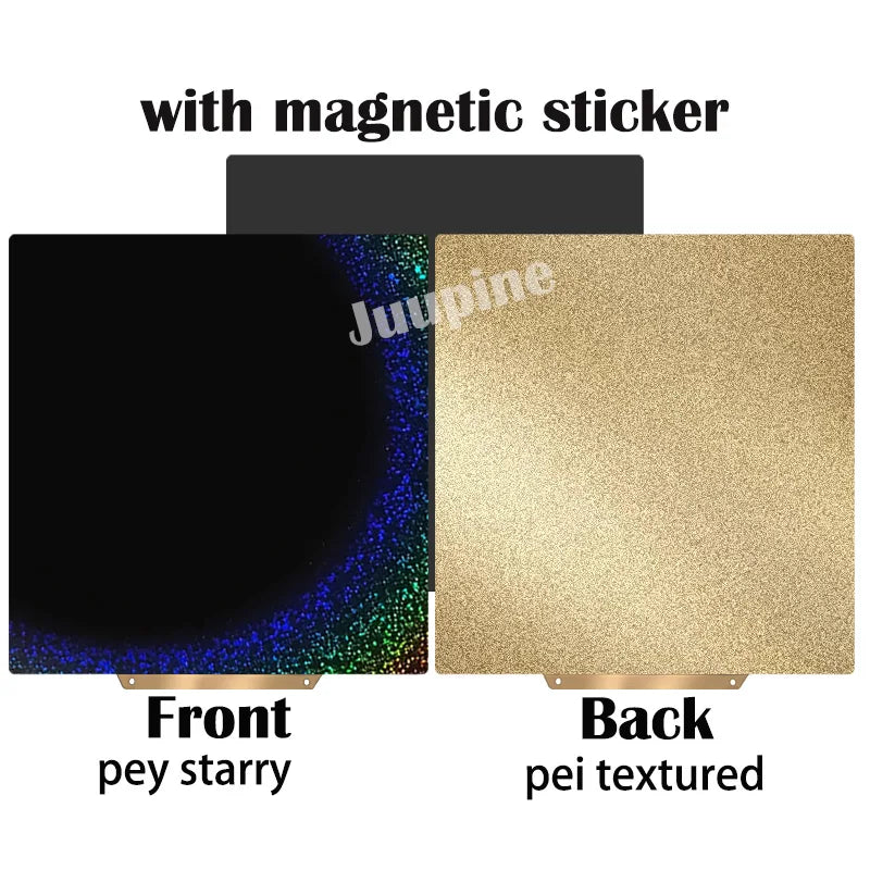 For Artillery Genius / Pro Build Plate For Artillery Hornet PEY PEO PET PEI Sheet 235x235 Magnetic Spring Steel Sheet Heat Bed
