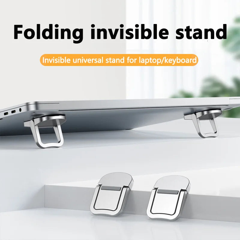 Foldable Laptop Stand Portable Notebook Support Base Holder Adjustable Riser Cooling Bracket Universal for Laptop Tablet
