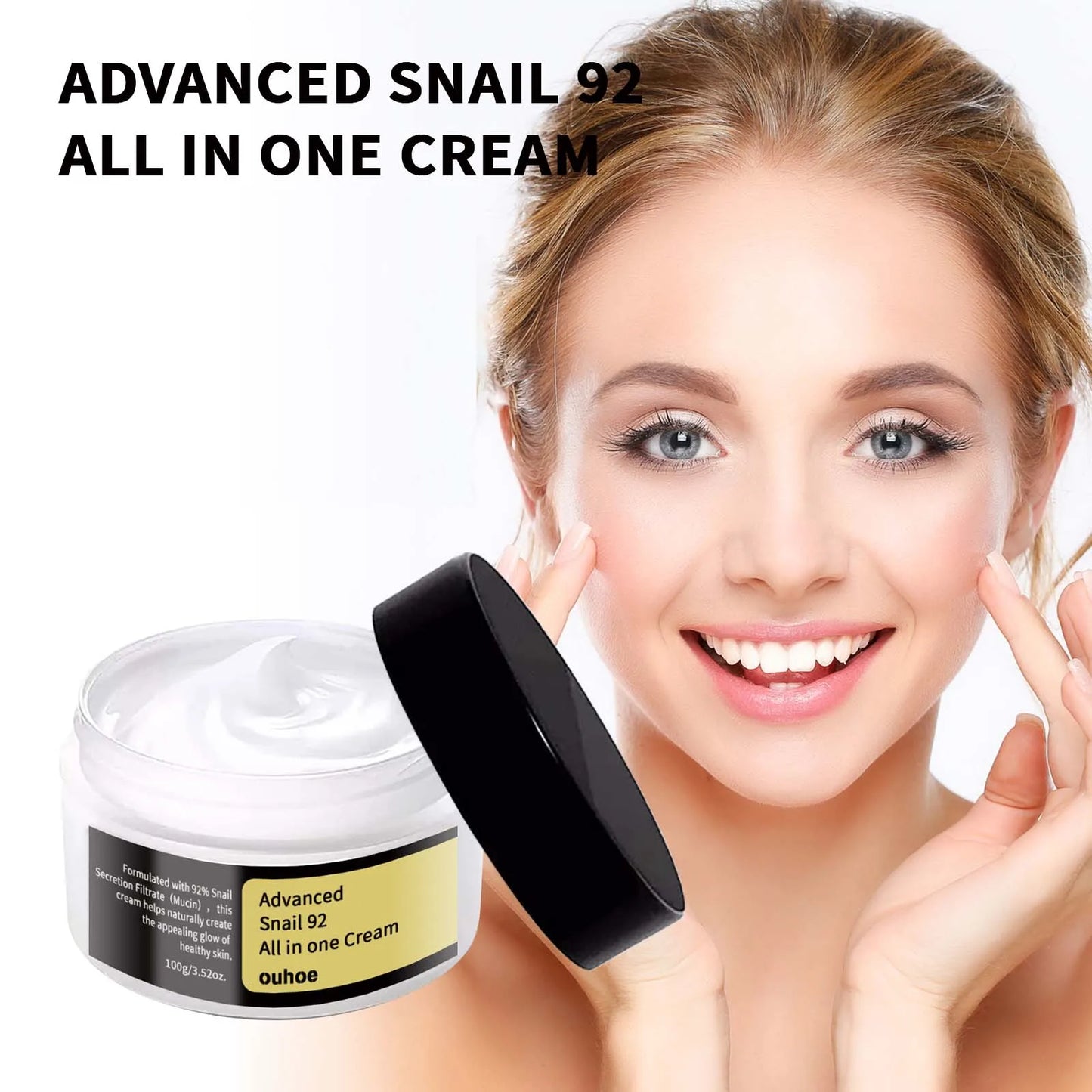 Advanced Snail Face Serum Cream Moisturizer Anti A-ging Face Lifting Firming Nourishing Repair Snail Cream Smooth Skin Care