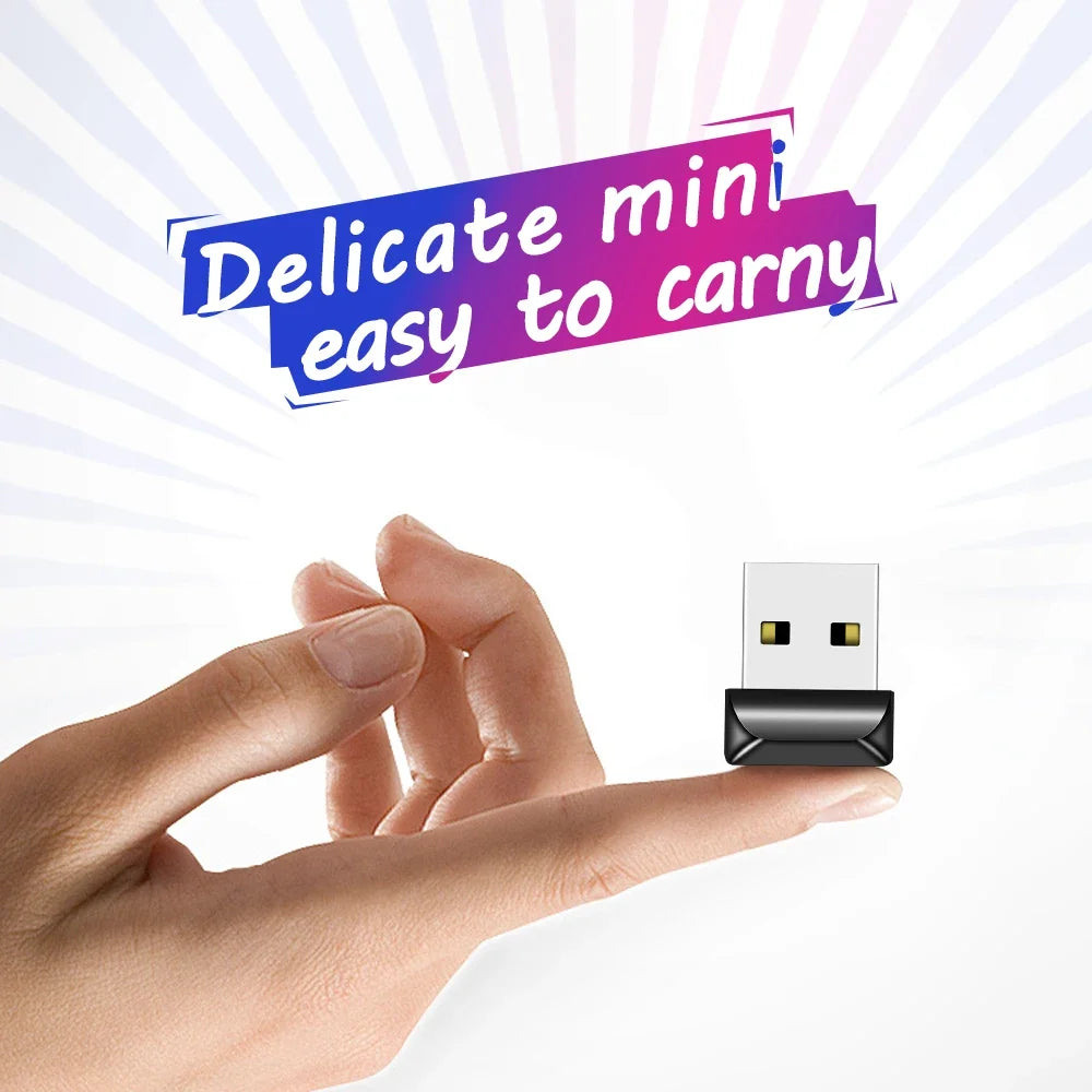 JASTER Mini Pen Drive 128GB Key Chain Memoria USB 64GB Black USB Flash Drive Creative Gift 32GB for Computer Memory Stick 16GB