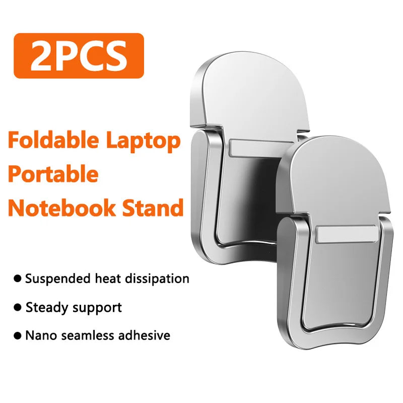 Foldable Laptop Stand Portable Notebook Support Base Holder Adjustable Riser Cooling Bracket Universal for Laptop Tablet