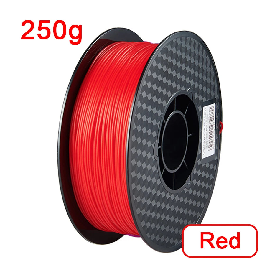 250g 1.75mm 3D Printer Filament PLA Purple Green Red Black Blue Grey wire Vacuum Packaging For 3D Printing Fliament Supplies