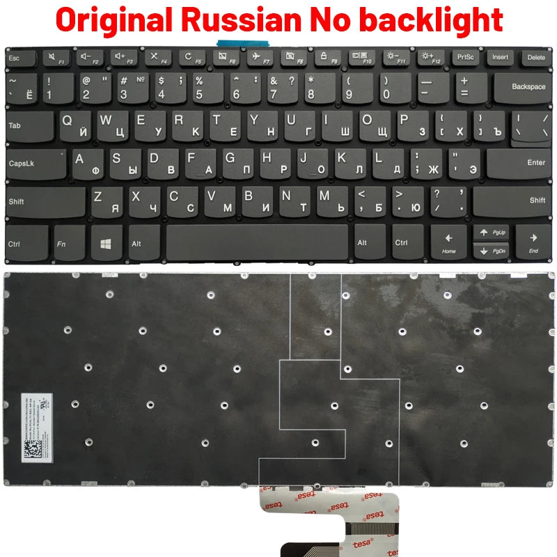 NEW Russian/US/UK/Spanish/Latin laptop keyboard for LENOVO Yoga 520-14 YOGA 520-14IKB Yoga 720-15 Yoga 720-15IKB 720-15ISK