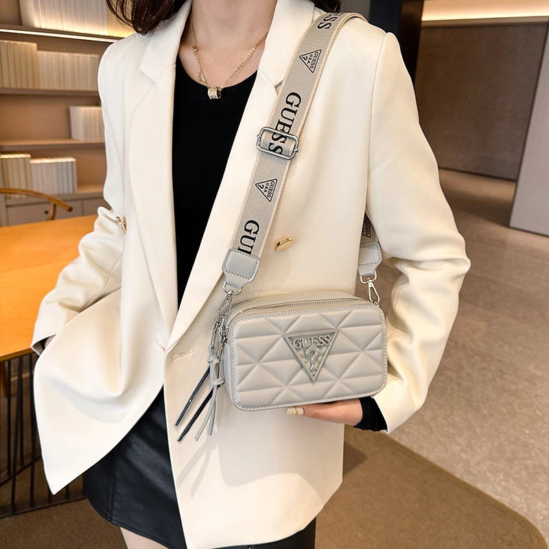 Stylish Leather Crossbody Bag For Women Fashion Shoulder Handbag Ladies Designer Tote Elegant Purse
