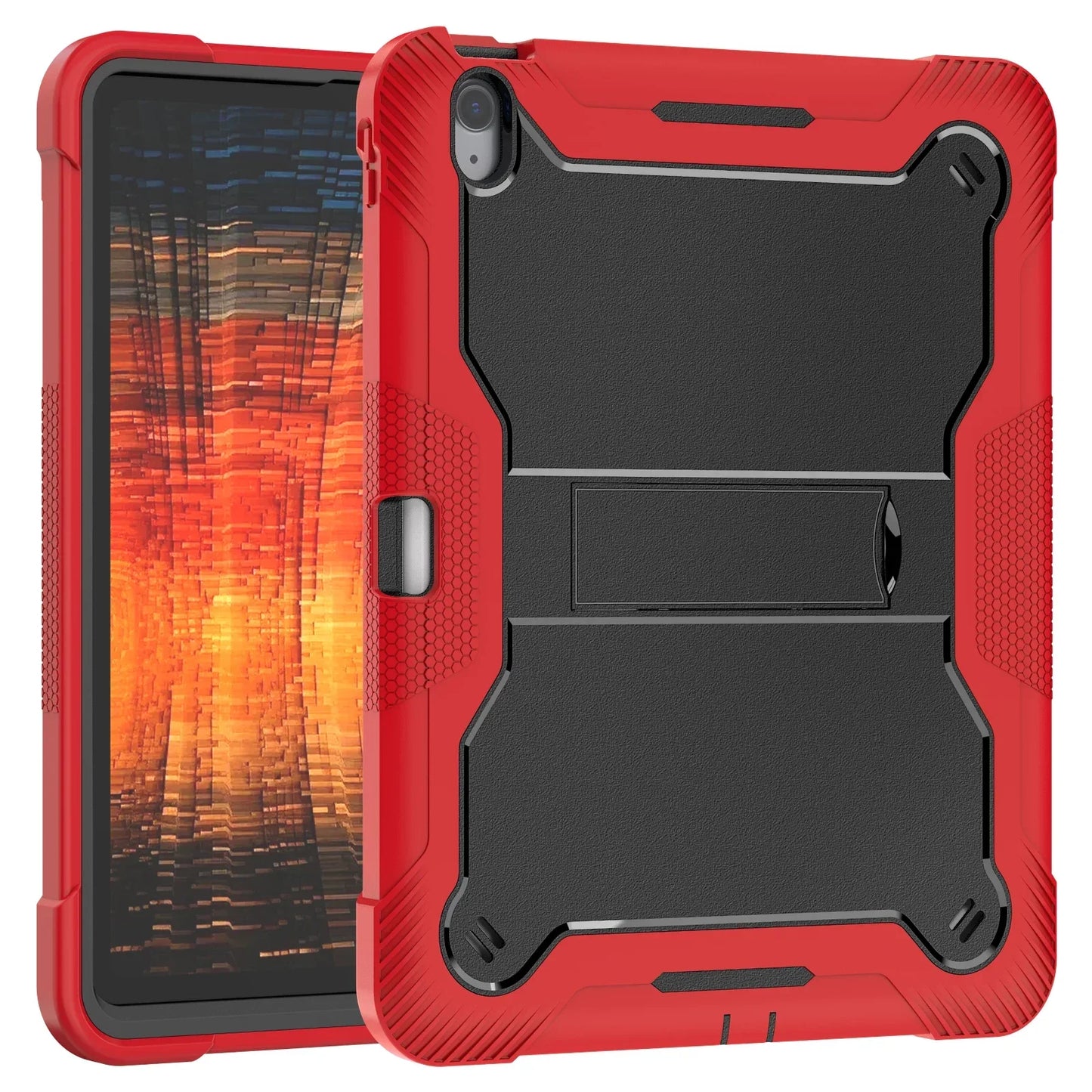 Armor Stand Back Case for IPad Air 13 Pro 13 Inch 2024 M2 M4 Tablet Cover for IPad Pro 12.9 2022 2021 2020 2018 Protective Cases