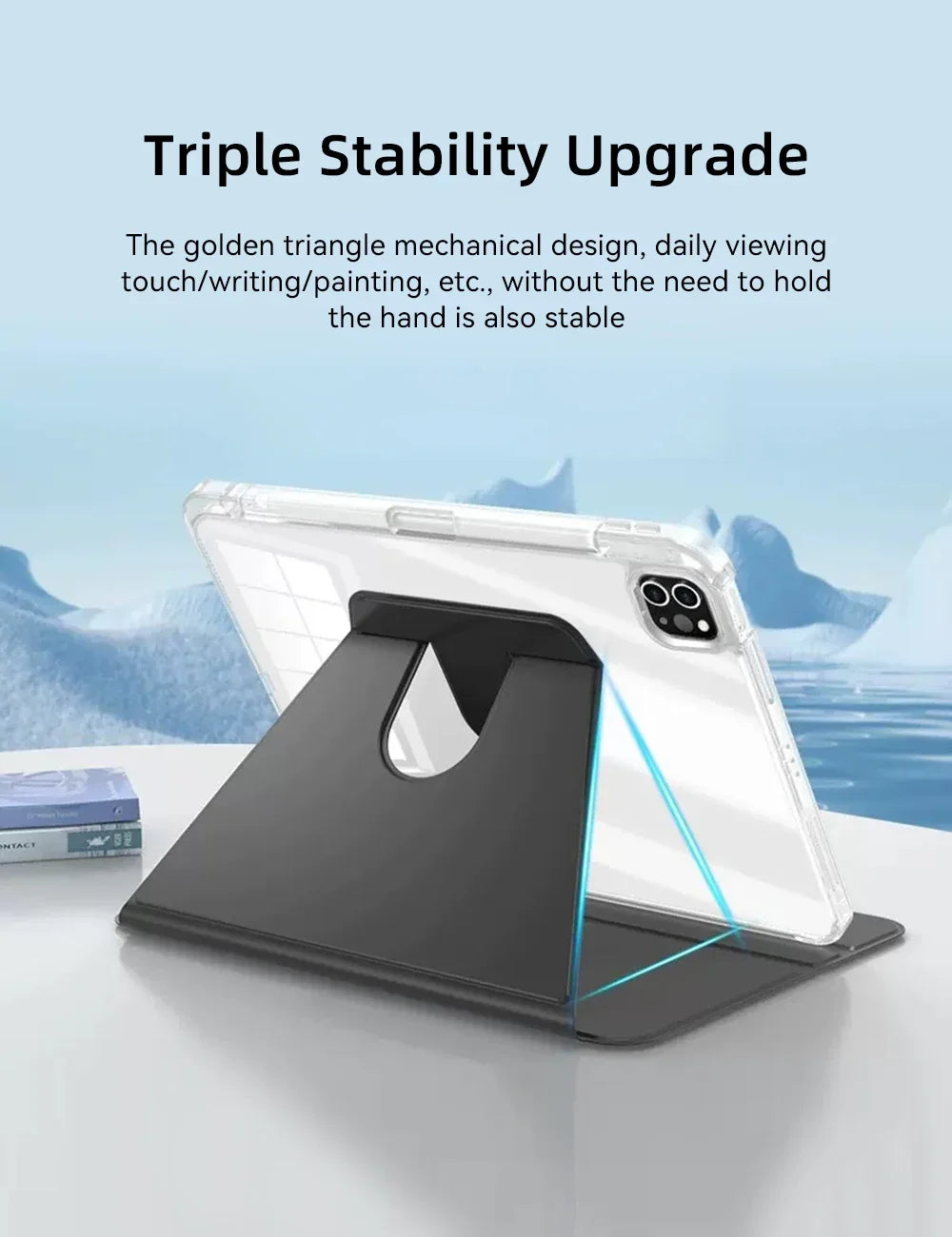 For ipad Case for Air 11 13 2024 M2 Pro 11 13 M4 Pro 11 4th 12.9 Mini 6 9th 10th Generation iPad 10.9in 10.2in 9.7in Tablet