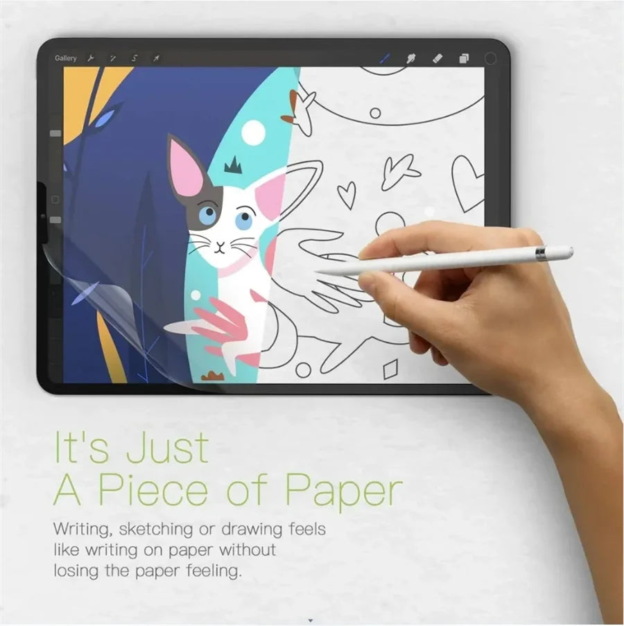 3Pcs Paper Feel Like Screen Protector for Samsung Galaxy Tab S10 Ultra Plus S10+ Film No Glass