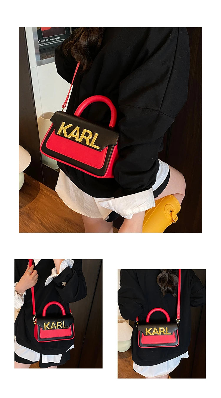 Designer Ladies Leather Tote Bag For Women Fashionable Crossbody Shoulder Purse Elegant Handbag Luxurious