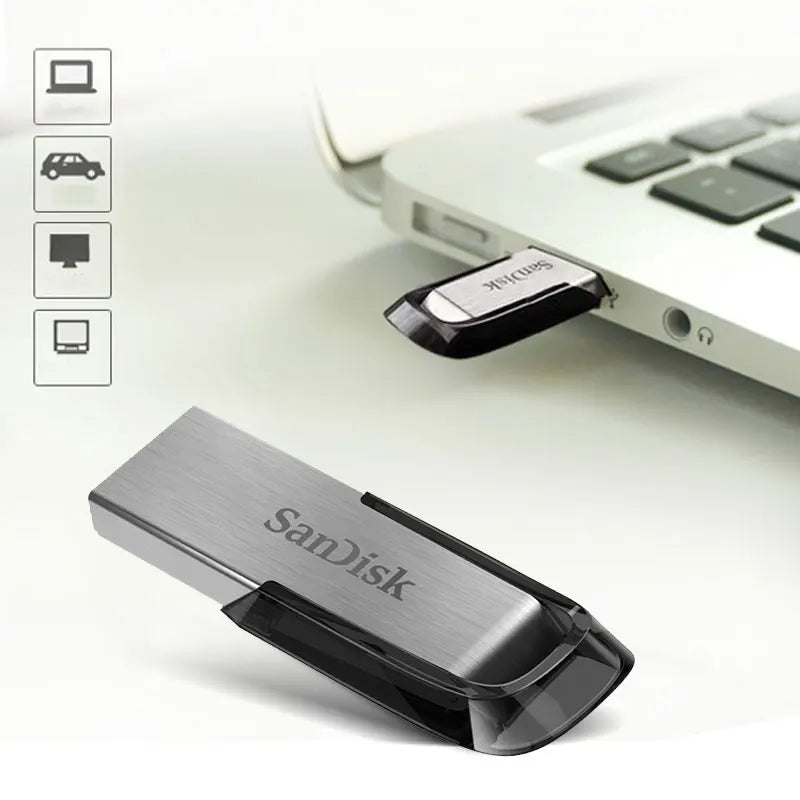 SanDisk USB Flash Drive USB 3.0 Pen Drive 512GB 256GB 128GB 64GB 32GB 16GB Pendrive Memory USB Stick Memoria Flash Disk Pendrive