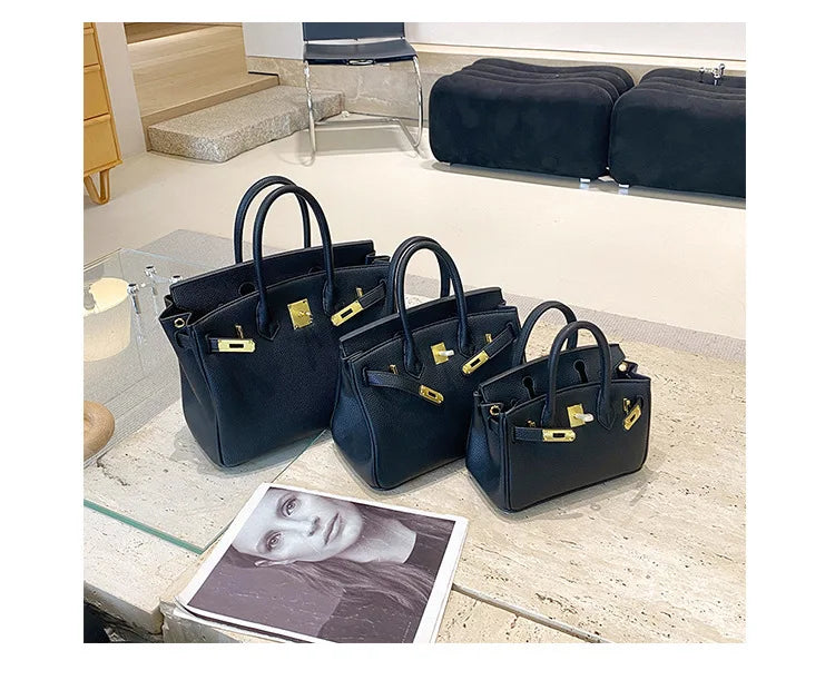 Luxury Brand Handbags for Women, Fashionable Shoulder Bag and Tote Bags in Leather By Famous Designer Elegant