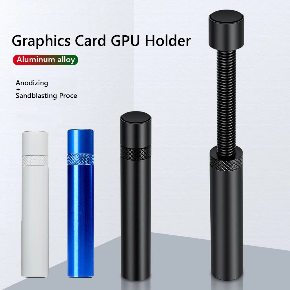 Graphics Card GPU Holder Support Adjustable Rotary Screw Aluminum Alloy Video Card Sag Bracket Jack Desktop PC Case Accessories