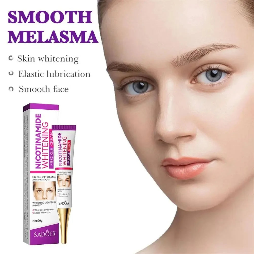 Face Melasma Remover Cream Whitening Removal Freckles Cream Nicotinamide Moisturizing Brightening Emulsion Fade Dark Spots Care