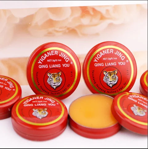 5/10/30pcs Yiganerjing Qingliangyou Tiger Essential Balm Oil 3g