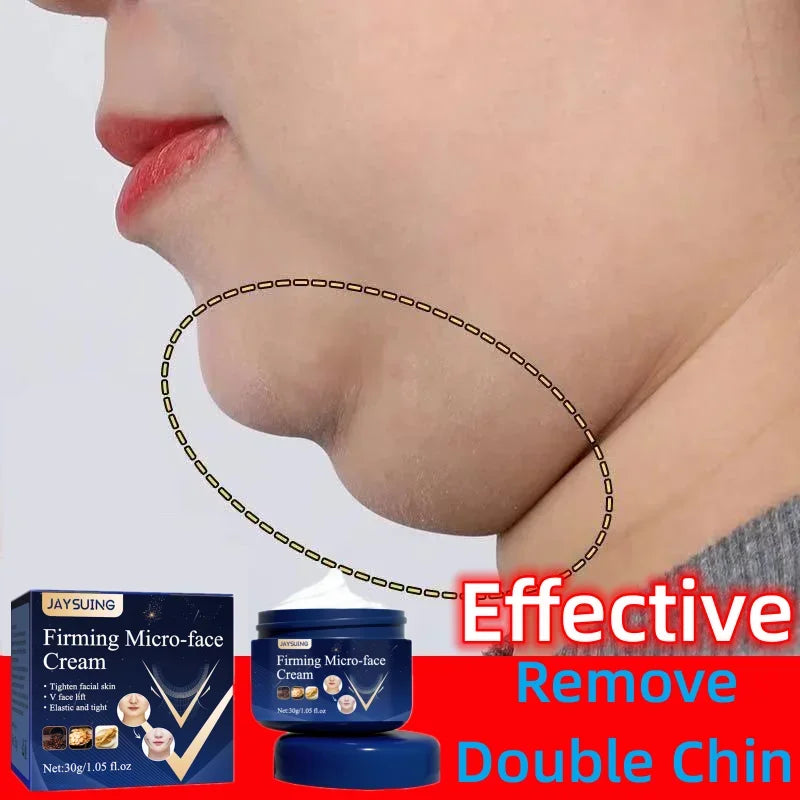 V-Shape Face Slimming Cream Remove Double Chins Firming Lifting Up V Cheek Fat Burning Anti-aging Shaping Massage Care Products