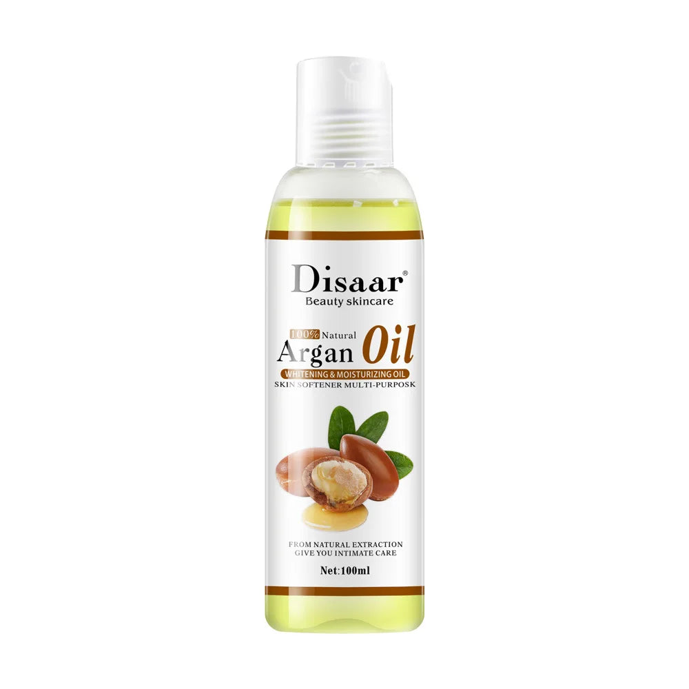 Disaar 100ml Pure Natural Argan Oil Moisturizing Body Oil Plant Essential Oils Soothing Skin Massage Oil Beauty Health Skin Care