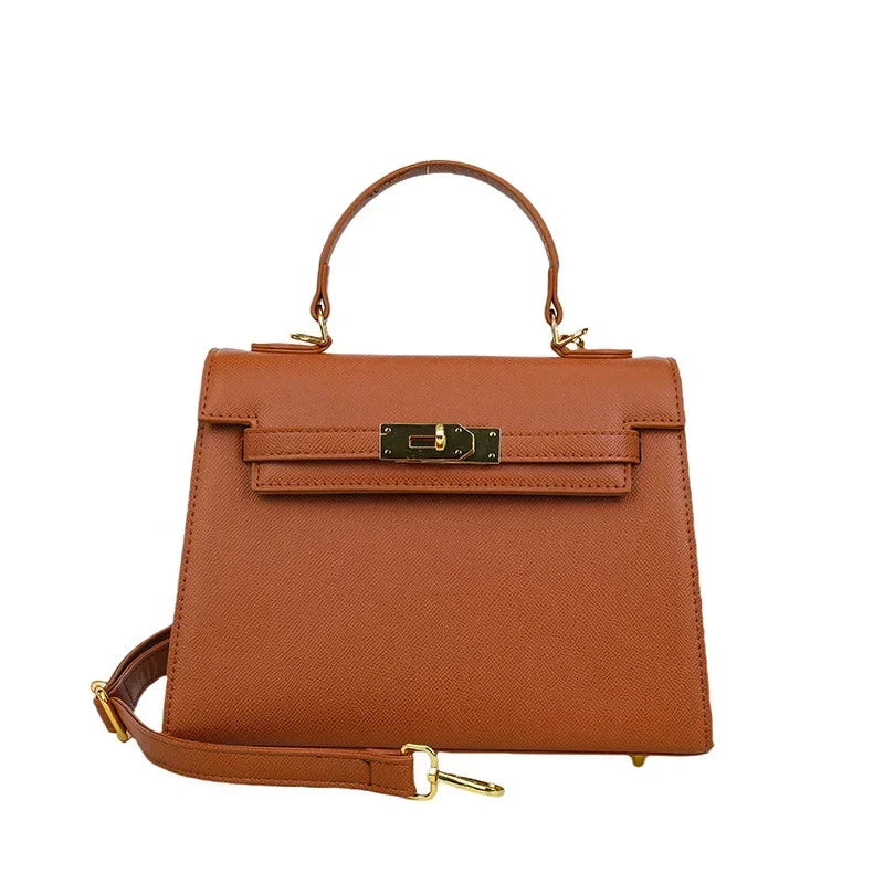 Fashionable Crossbody Bag For Women, High-Quality Luxury Designer Handbag With Gold Hardware, Durable & Stylish