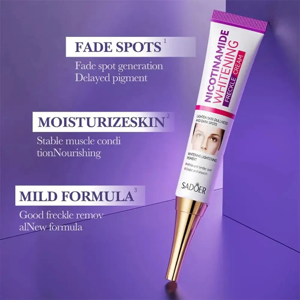 Face Melasma Remover Cream Whitening Removal Freckles Cream Nicotinamide Moisturizing Brightening Emulsion Fade Dark Spots Care