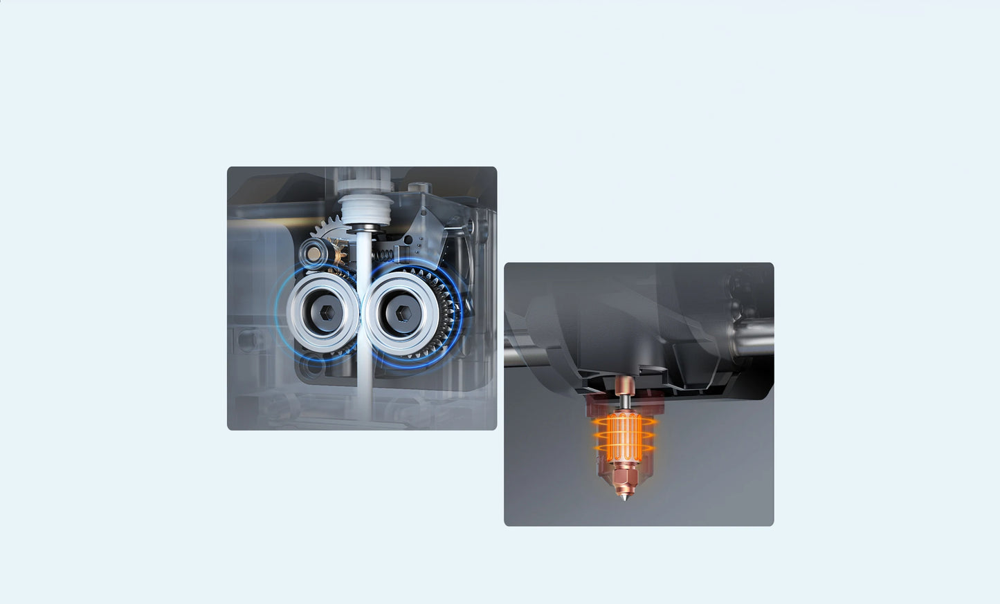 CREALITY 3D Printer K1SE/K1C/K1MAX Maximum printing speed 600mm/s 3D Printer Auto Leveling Dual-gear direct extruder