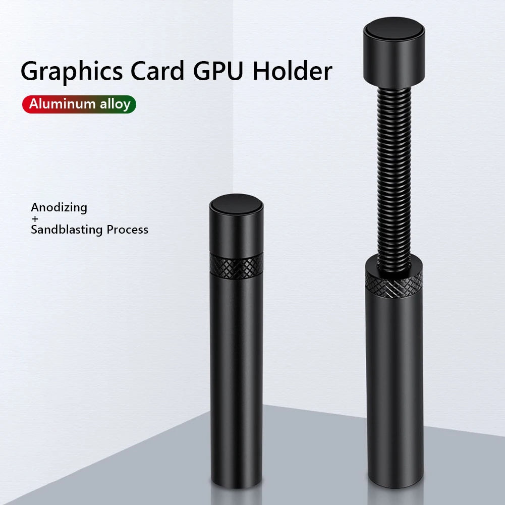Graphics Card GPU Holder Support Adjustable Rotary Screw Aluminum Alloy Video Card Sag Bracket Jack Desktop PC Case Accessories