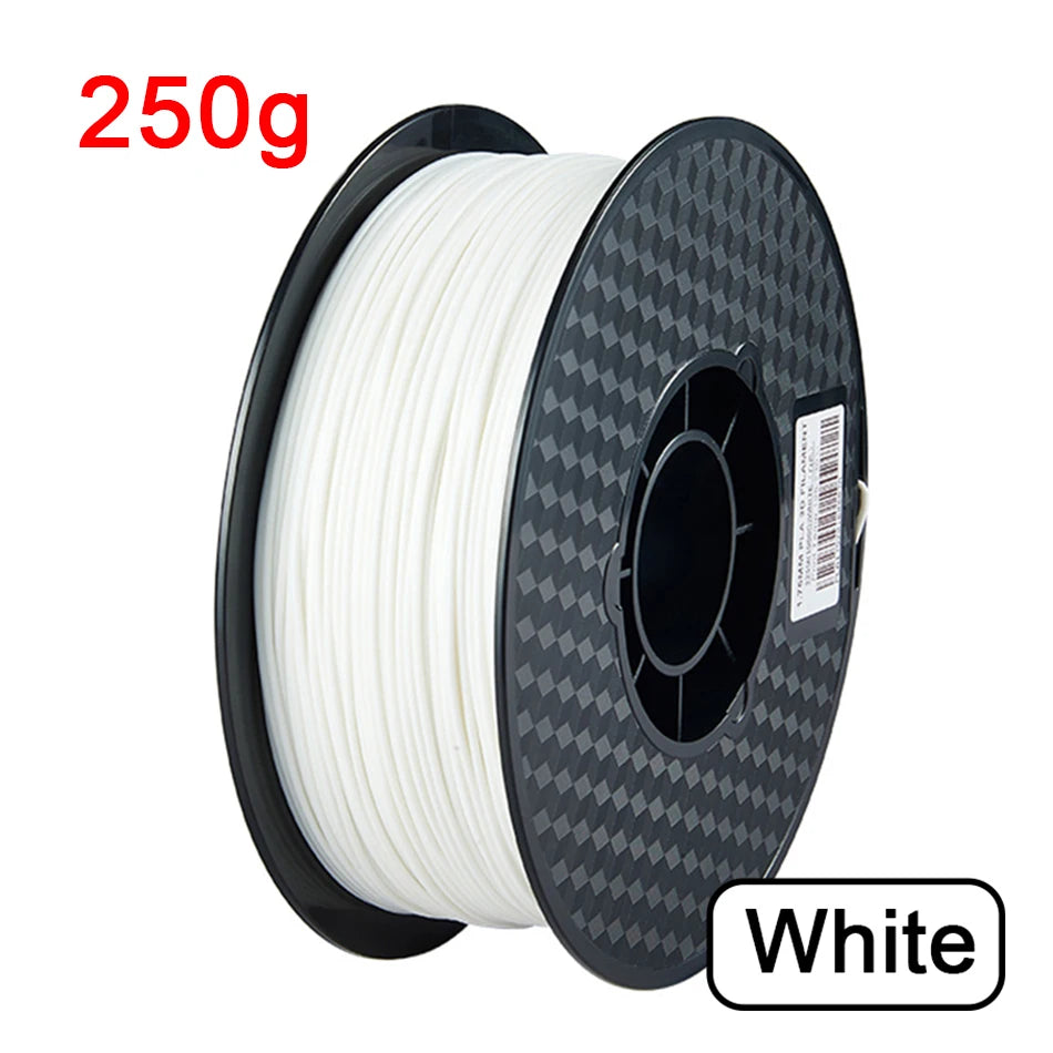 250g 1.75mm 3D Printer Filament PLA Purple Green Red Black Blue Grey wire Vacuum Packaging For 3D Printing Fliament Supplies