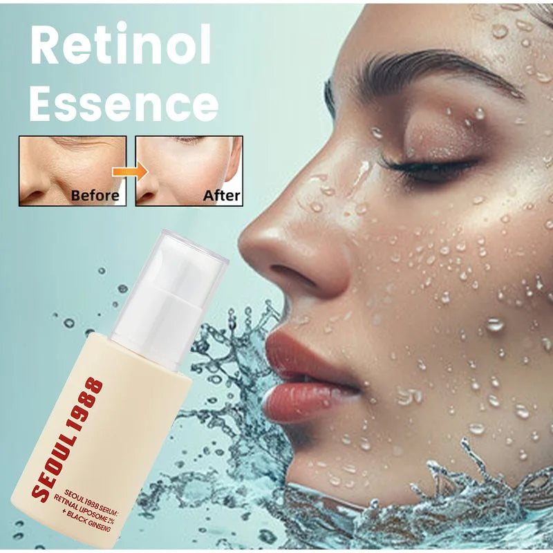 Retinol Essence Brand Ginseng Niacinamide Firming Repair Deep Moisturizing Brightening Remove Closed Pore Essence Facial Care