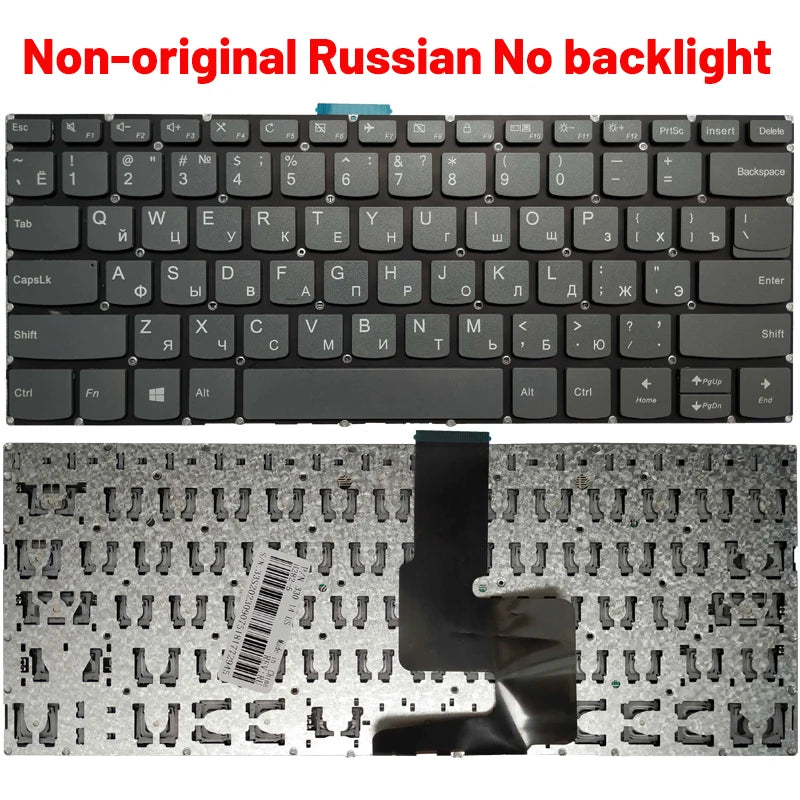 NEW Russian/US/UK/Spanish/Latin laptop keyboard for LENOVO Yoga 520-14 YOGA 520-14IKB Yoga 720-15 Yoga 720-15IKB 720-15ISK