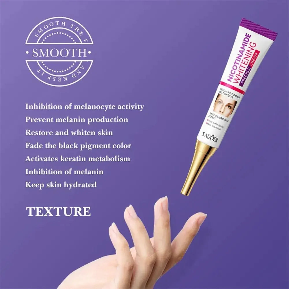 Face Melasma Remover Cream Whitening Removal Freckles Cream Nicotinamide Moisturizing Brightening Emulsion Fade Dark Spots Care
