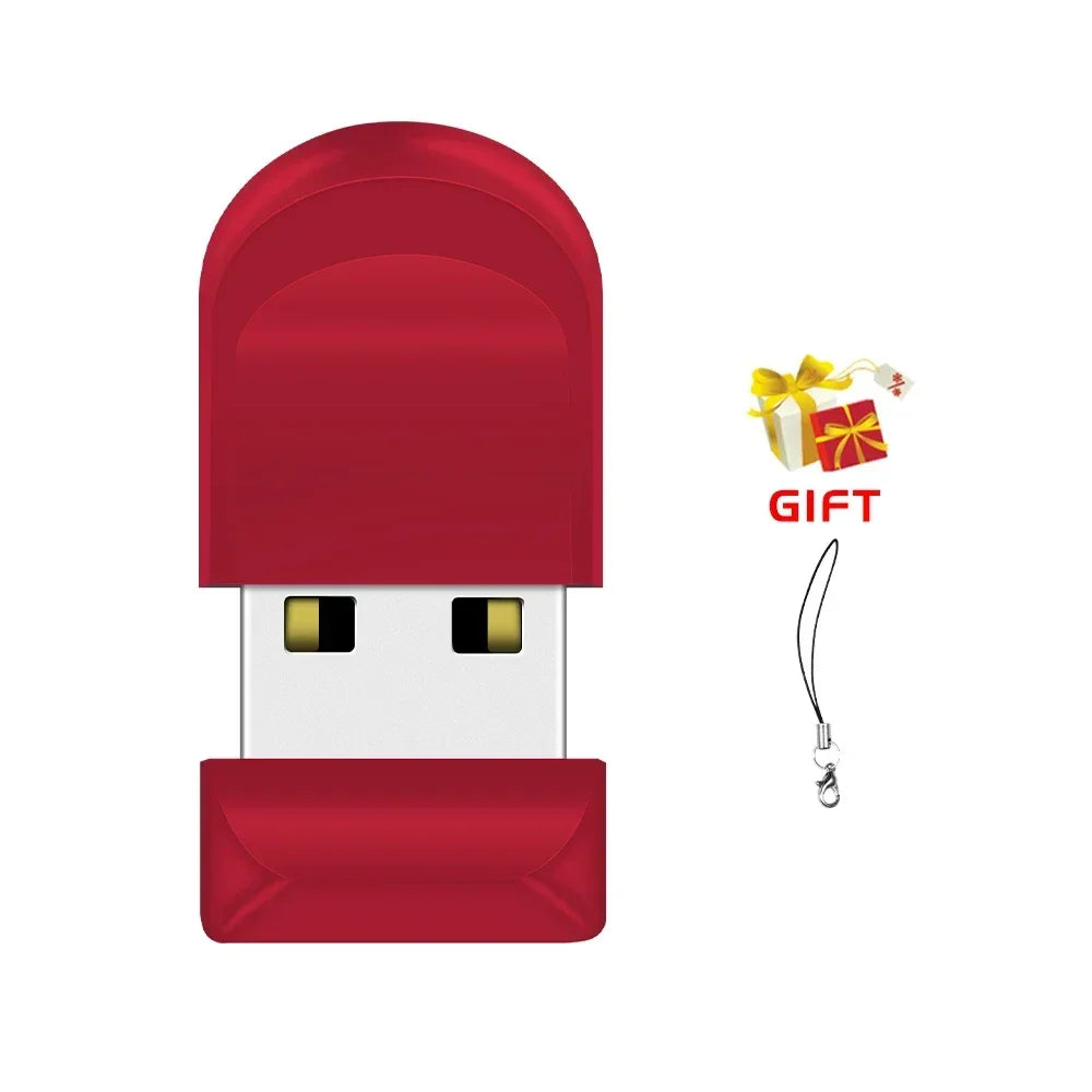 JASTER Mini Pen Drive 128GB Key Chain Memoria USB 64GB Black USB Flash Drive Creative Gift 32GB for Computer Memory Stick 16GB
