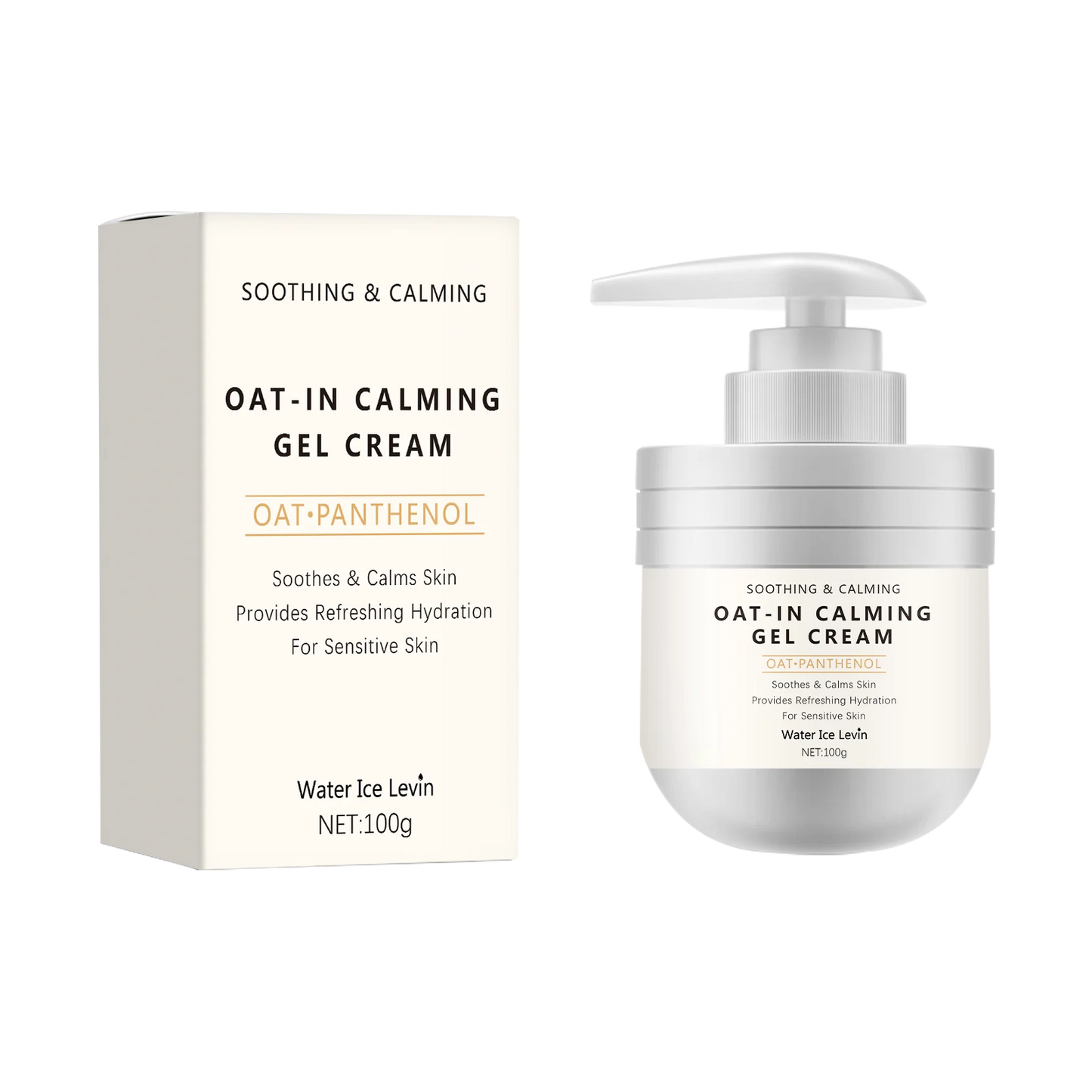 Repair Oatmeal Gel Moisturizing Cream, Suitable for Skin Types, Skin Care, Moisturizing Dry Skin Cream, Suitable for Home, Travel, Ideal Gift